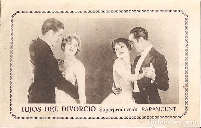 Cine: PTCC2 15 HIJOS DEL DIVORCIO PROGRAMA DOBLE PARAMOUNT CLARA BOW ESTHER RALSTON - Foto 1