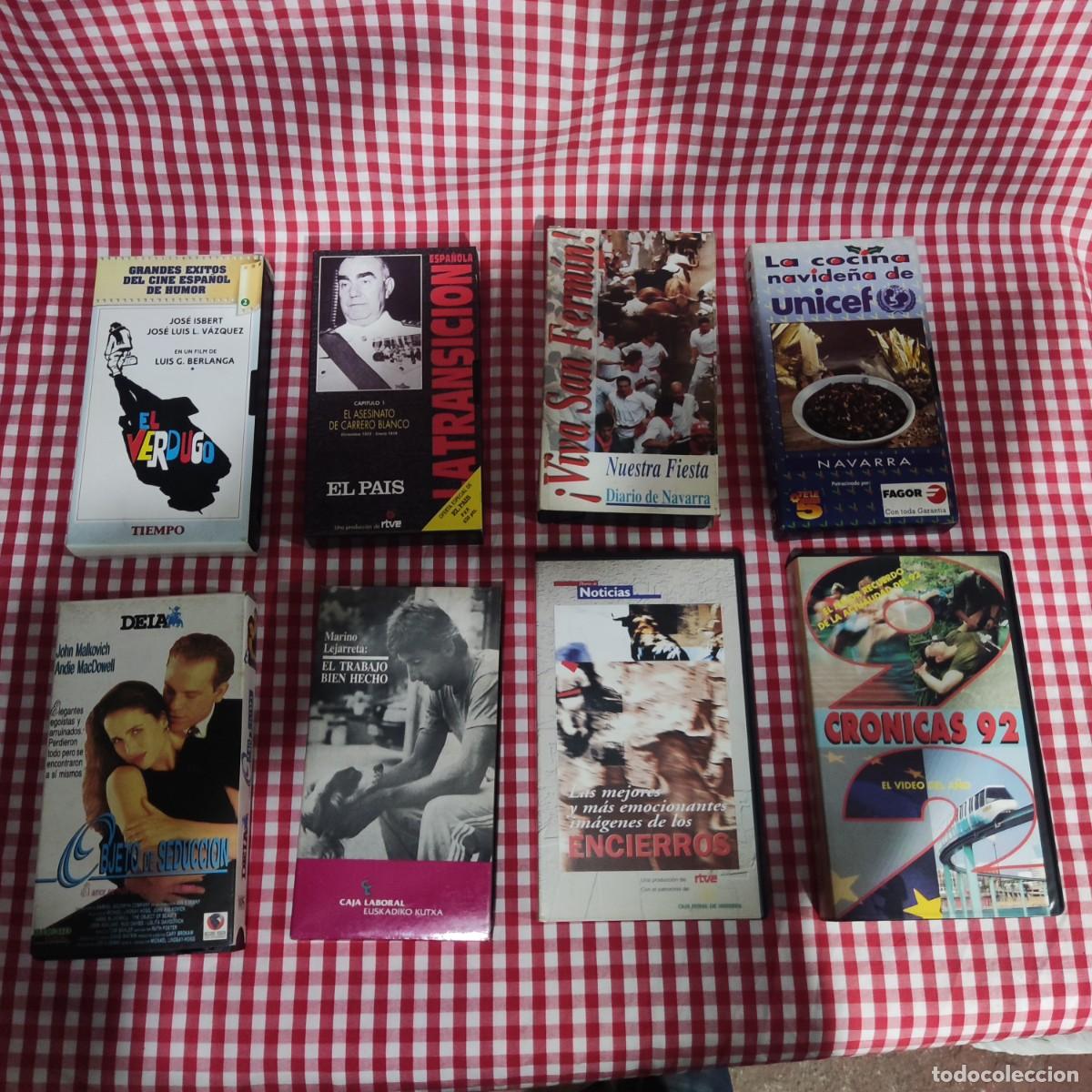 Cine: Lote 8 Pel&iacute;culas VHS - Foto 1