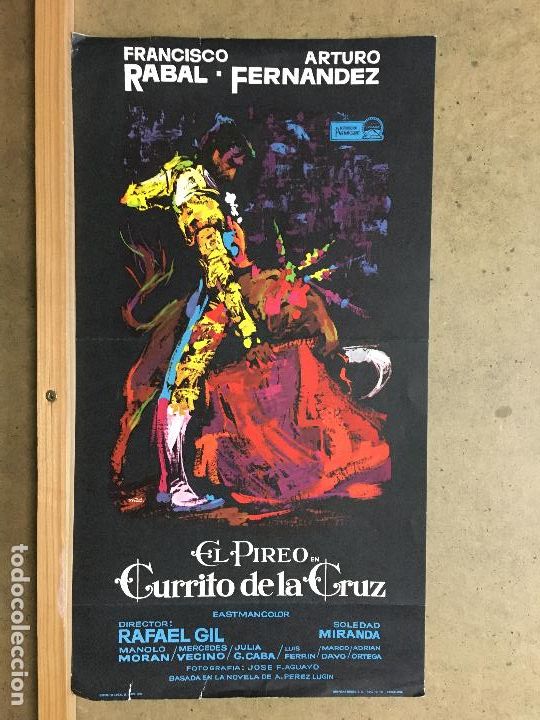 Cine: PTCC 169 CURRITO DE LA CRUZ PROGRAMA GRANDE PARAMOUNT FRANCISCO RABAL TOROS MAC - Foto 1