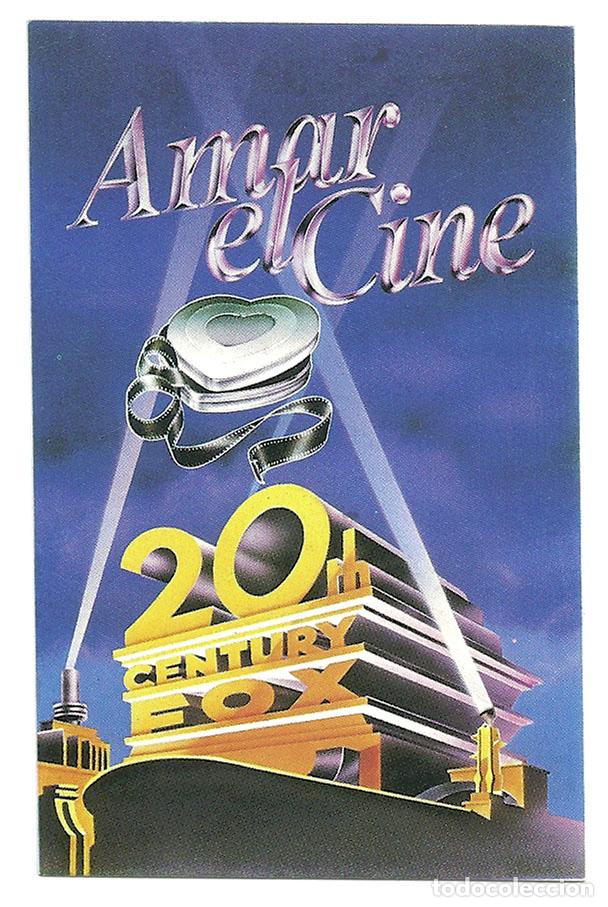  Flyers Publicitaires de films Anciens: PTCC 171 20TH CENTURY FOX AMAR EL CINE PROGRAMA SENCILLO ADHESIVO