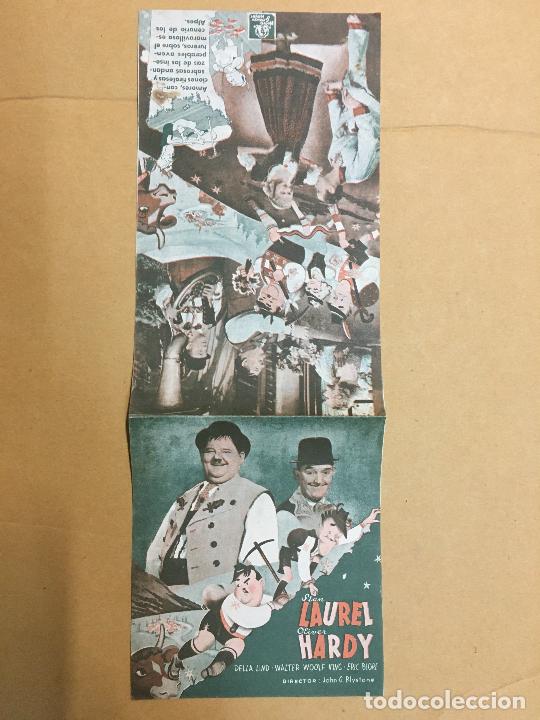 Cine: PTCC7 21 QUESOS Y BESOS PROGRAMA DOBLE MGM STAN LAUREL OLIVER HARDY - Foto 1