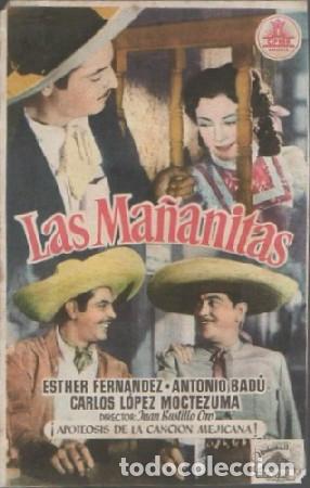 Folhetos de m&atilde;o de filmes antigos de cinema: PROGRAMA DE CINE. LAS MA&Ntilde;ANITAS PC-6291