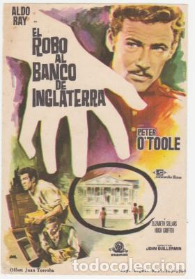Cine: EL ROBO AL BANCO DE INGLATERRA - Foto 1
