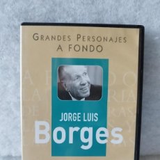 Cine: DVD, JORGE LUIS BORGES,GRANDES PERSONAJES A FONDO.. Lote 387331224