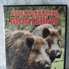 Cine: DVD,ESPEC.MONTERIAS EN LA UMBRIA Y EL GORGOGIL. CAZA MAYOR. 2007. Lote 387332499