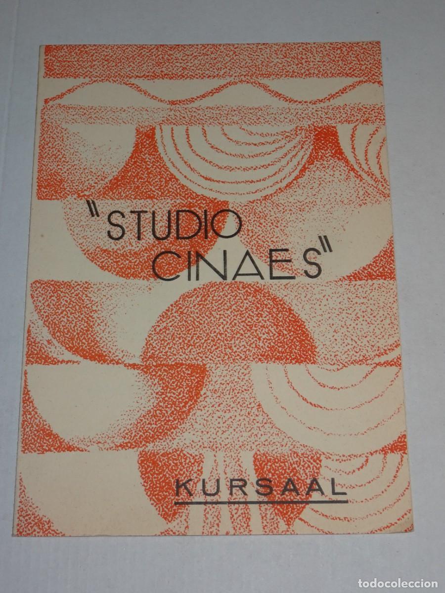 Cine: PROGRAMA STUDIO CINAES MARZO 1931 - LIGHT RHYTHMS , JEU DE CHAPEAU ( VANGUARDIAS ) - Foto 1