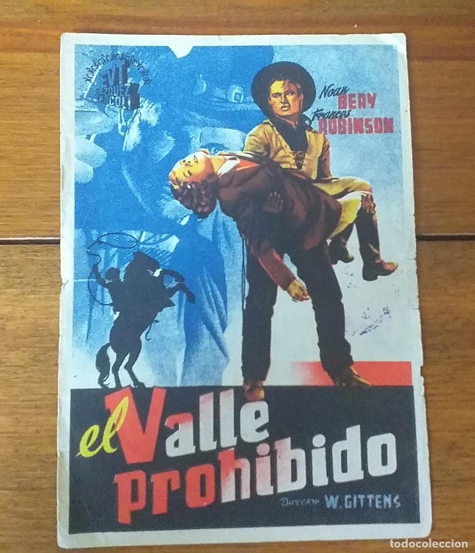 Cine: Programa de cine. EL VALLE PROHIBIDO - Foto 1