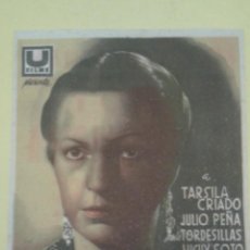 Cine: LA MALQUERIDA TARSILA CRIADO ORIGINAL C.P. CINE ECHEGARAY MALAGA. Lote 387860559