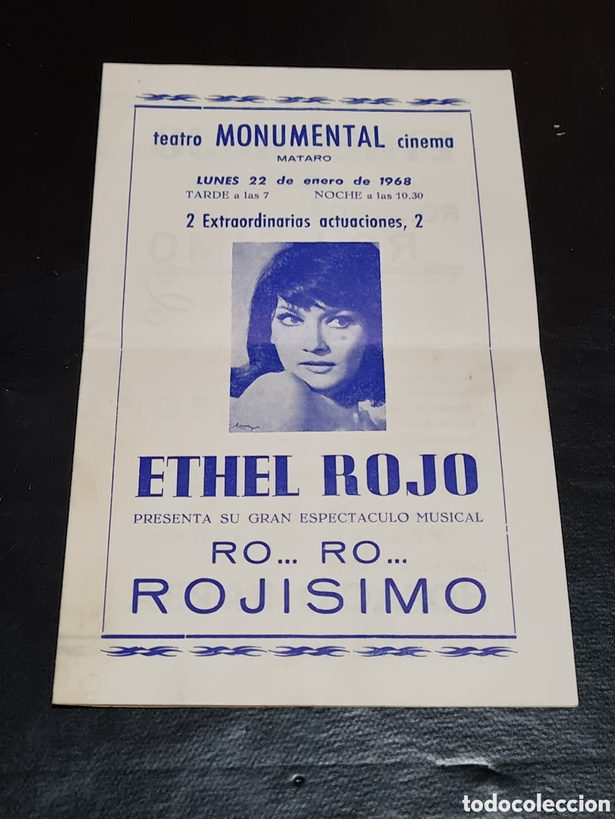Cine: PROGRAMA DE MANO - ETHEL ROJO - RO...RO..ROJISIMO 1968 - Foto 1