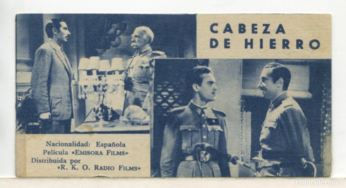 Cinema: CABEZA DE HIERRO, con Ana Mariscal.. Ficha N&ordm; 151.