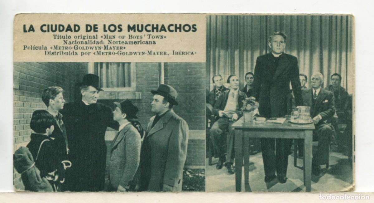 Cinema: LA CIUDAD DE LOS MUCHACHOS, con Spencer Tracy. Ficha N&ordm; 219.