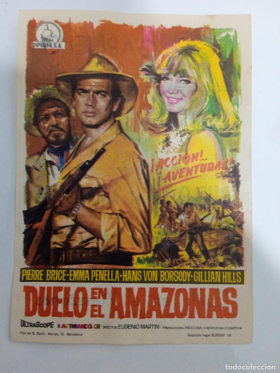 Cinema: Duelo en el Amazonas con publicidad Teatro Garnelo Cabra