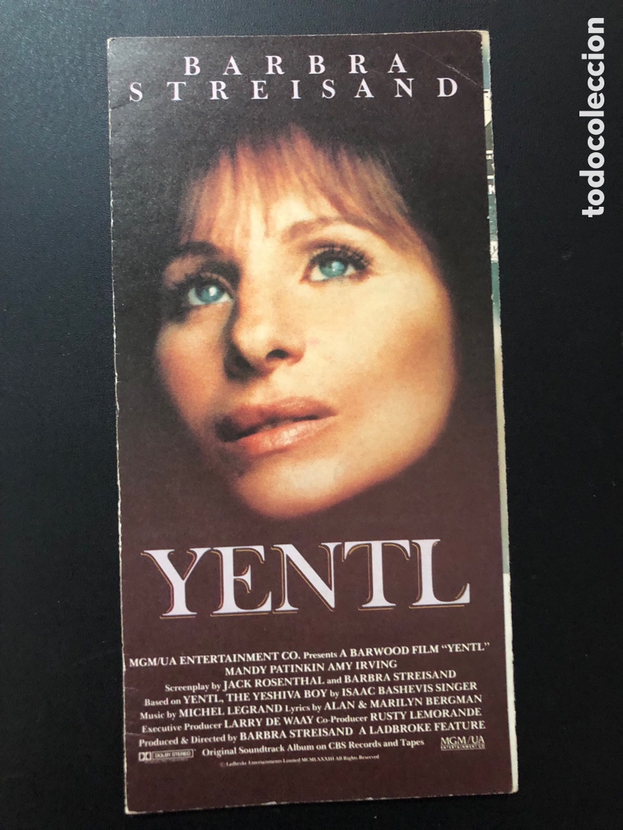 Cine: Programa Yentl barbra Streisand
