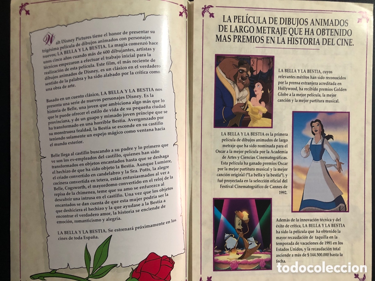 Cine: Programa la Bella y la bestia walt disney - Foto 2