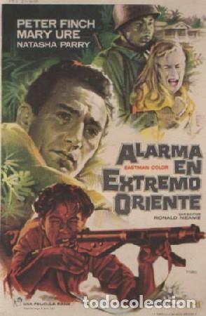 Folhetos de m&atilde;o de filmes antigos de cinema: PROGRAMA DE CINE. ALARMA EN EXTREMO ORIENTE PC-6330