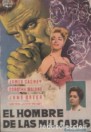 Cine: PROGRAMA DE CINE. EL HOMBRE DE LAS MIL CARAS PC-6333 - Foto 1