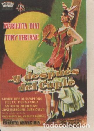 Cine: PROGRAMA DE CINE. Y DESPU&Eacute;S DEL CUPL&Eacute; PC-6343 - Foto 1