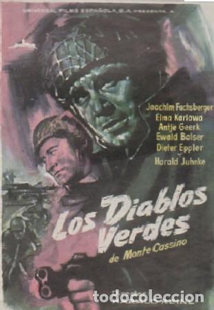 Cine: PROGRAMA DE CINE. LOS DIABLOS VERDES PC-6362