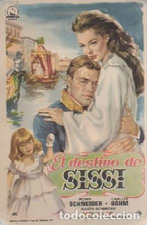 Cine: PROGRAMA DE CINE. EL DESTINO DE SISSI PC-6371 - Foto 1