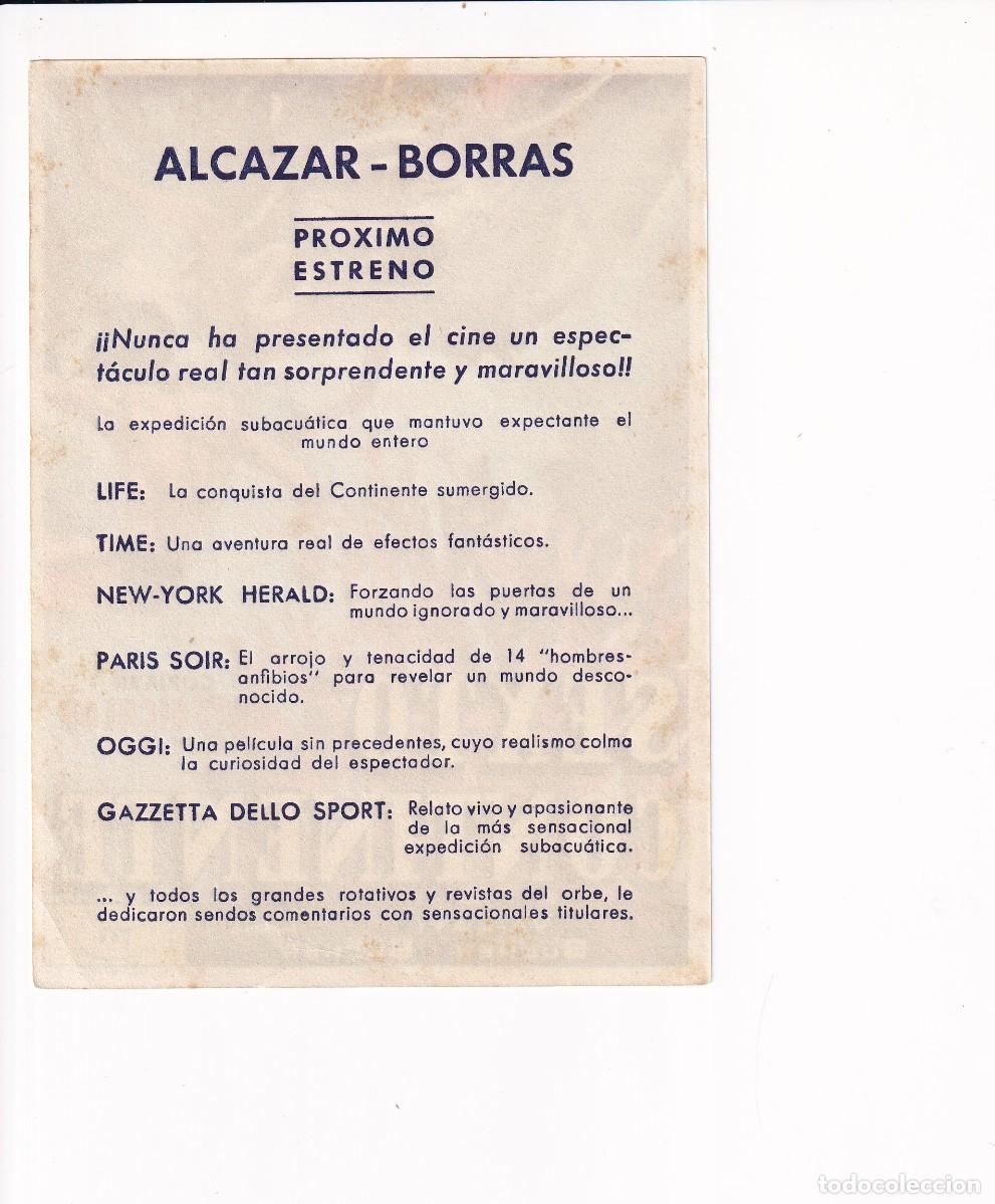 Cine: SEXTO CONTINENTE .- RAIMUNDO BUCHER - Foto 2