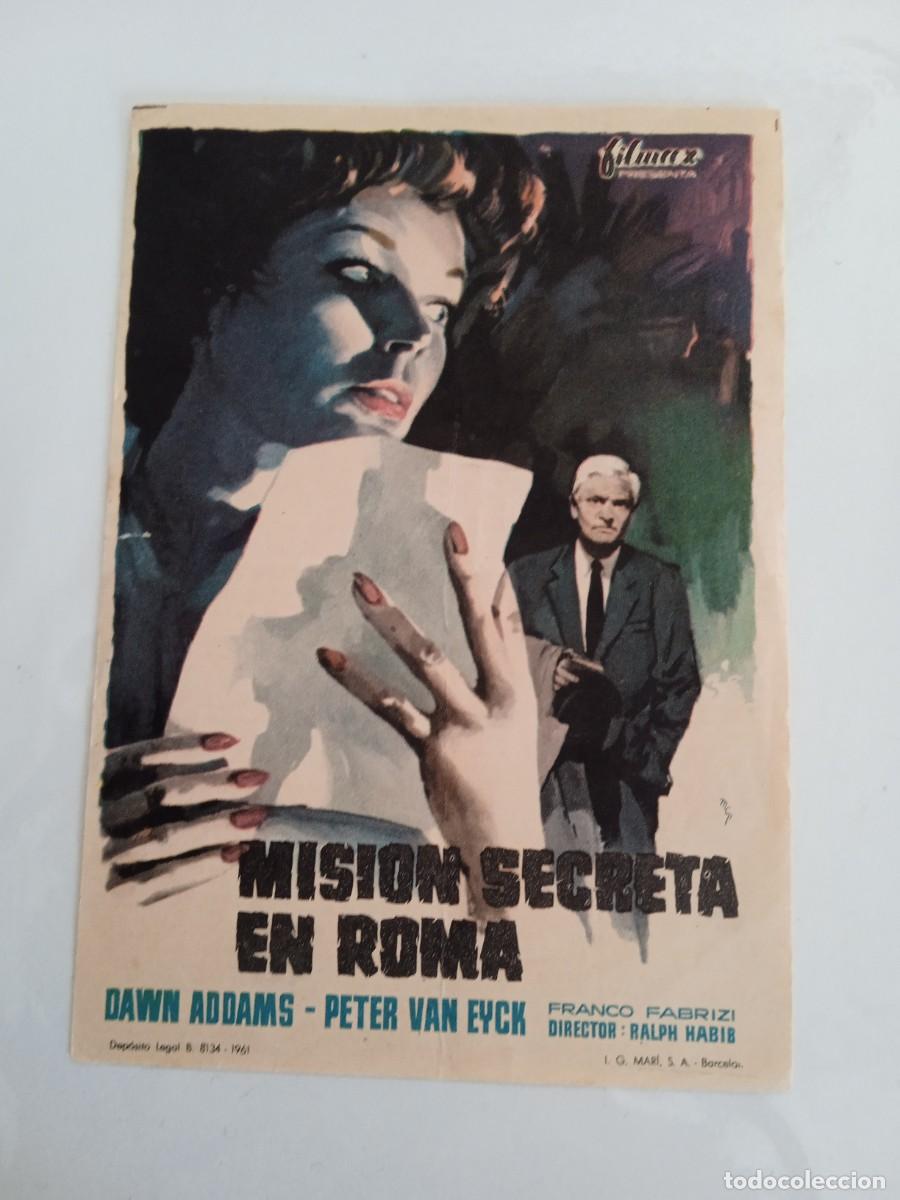 Cine: Mision secreta en Roma - Foto 1