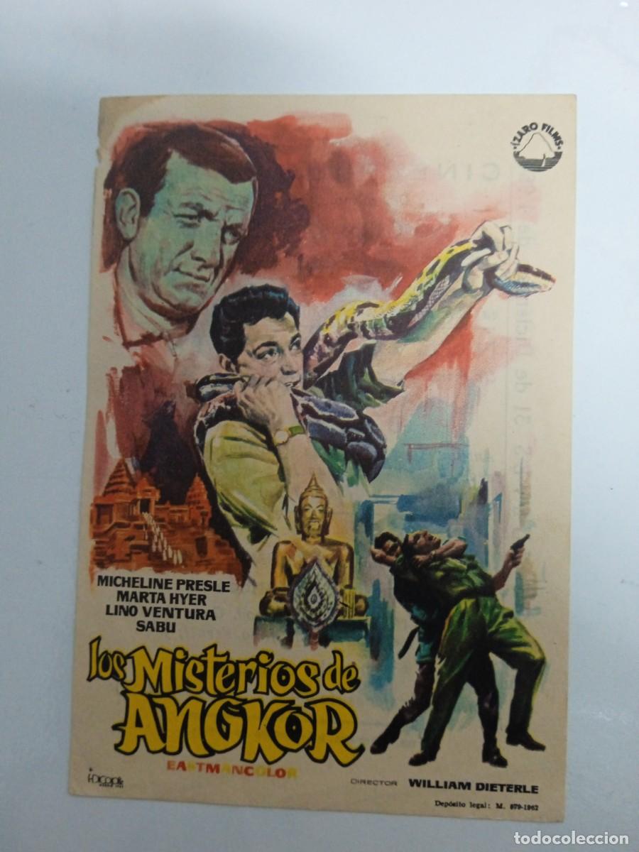 Cinema: Los misterios de Angkor con publicidad Cine Plus Ultra Malaga