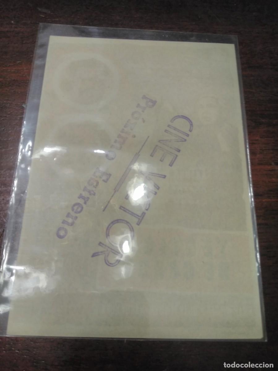 Cine: PROGRAMA O FOLLETO DE MANO DE CINE testigo de cargo - Foto 2