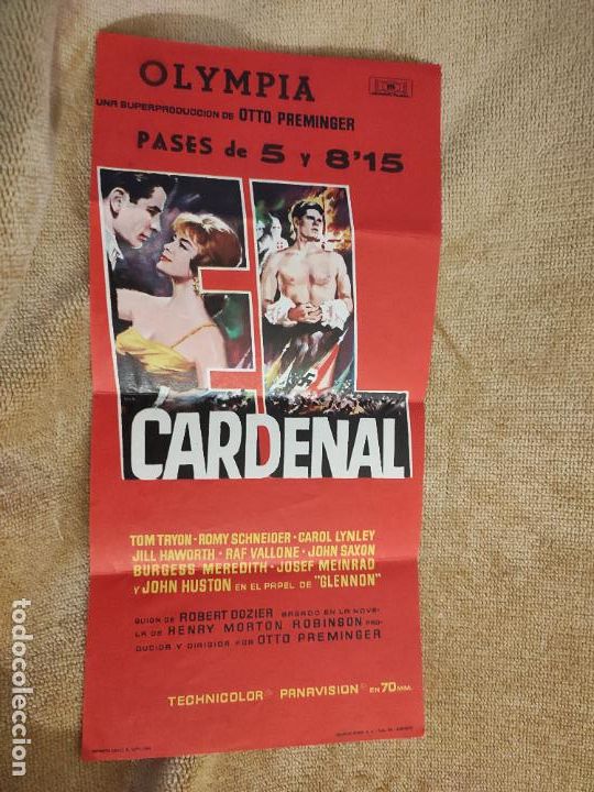 Cine: EL CARDENAL. PROGRAMA DE CINE . - Foto 1