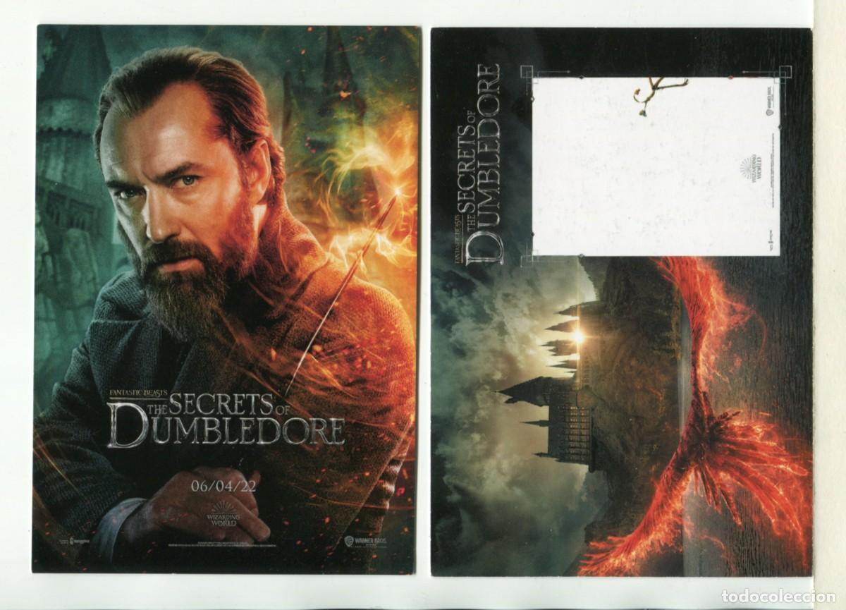  Foglietti di film di film antichi di cinema: THE SECRETS OF DUMBLEDORE. PROGRAMA BELGA.