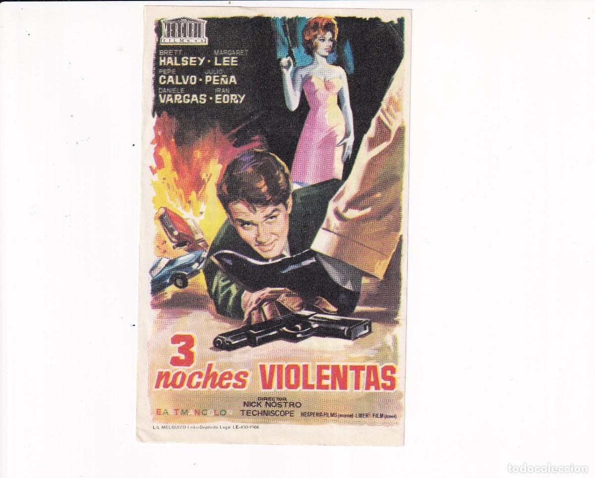 Cine: 3 NOCHES VIOLENTAS .- BRETT HALSEY - Foto 1