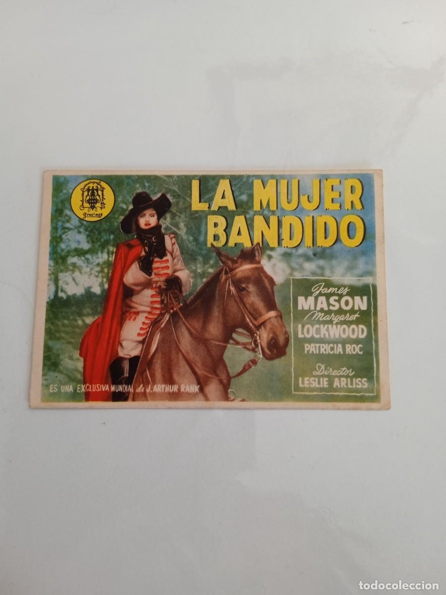 Foglietti di film di film antichi di cinema: La mujer bandido