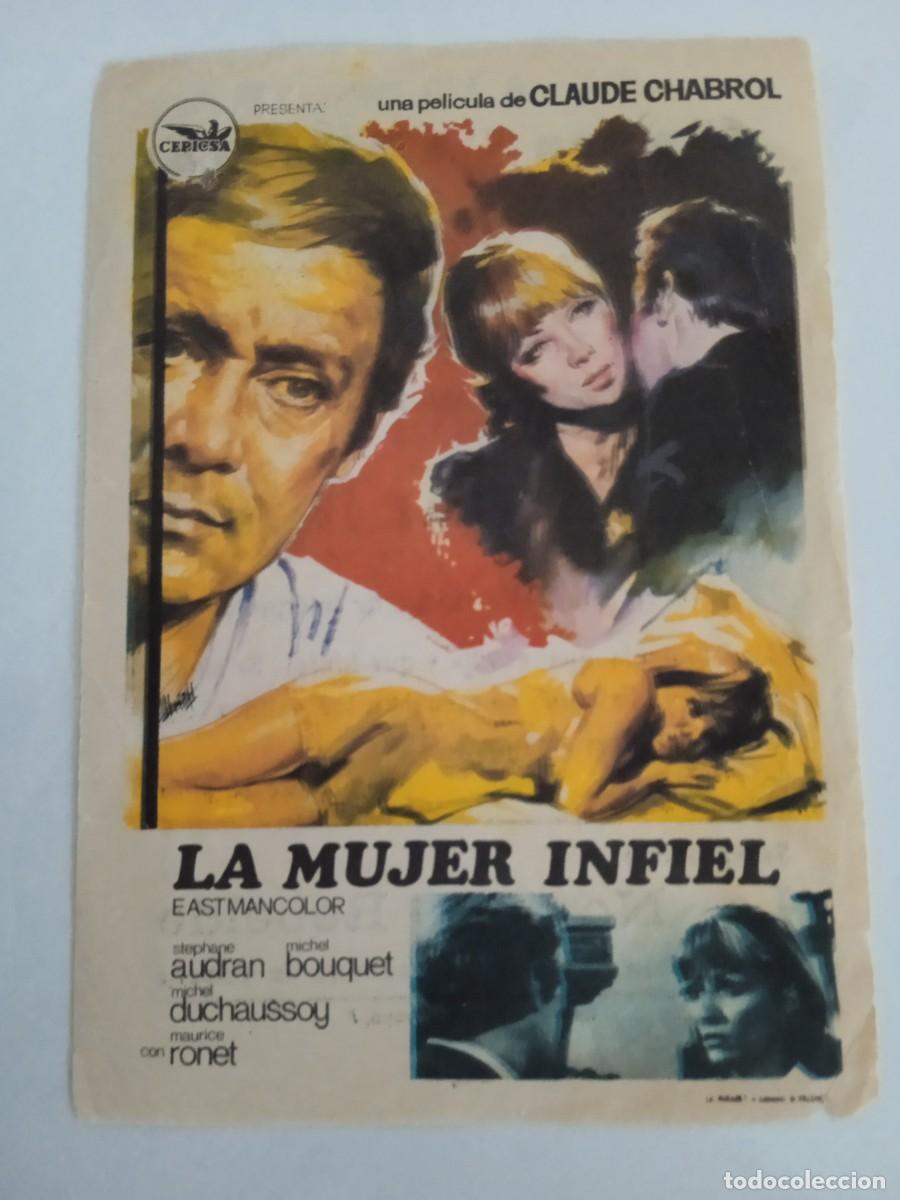 la mujer infiel con publicidad cinema cabrera - Compra venta en  todocoleccion