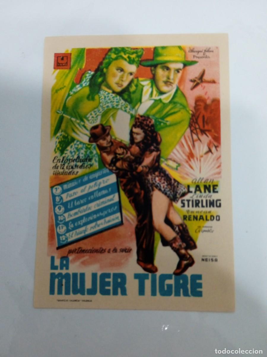  Foglietti di film di film antichi di cinema: La mujer tigre