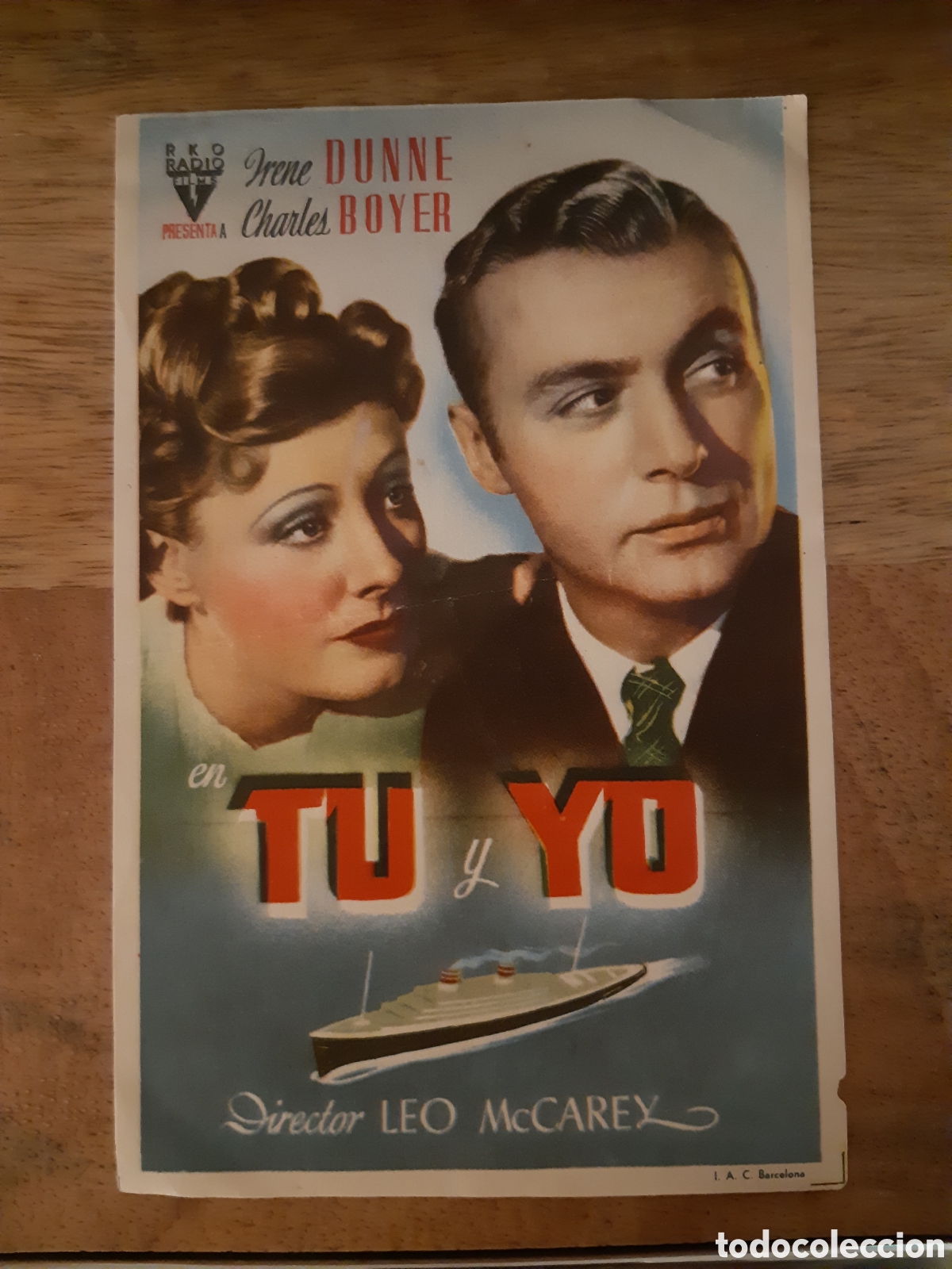 Cine: Tu y yo. Folleto simple sin publicidad - Foto 1