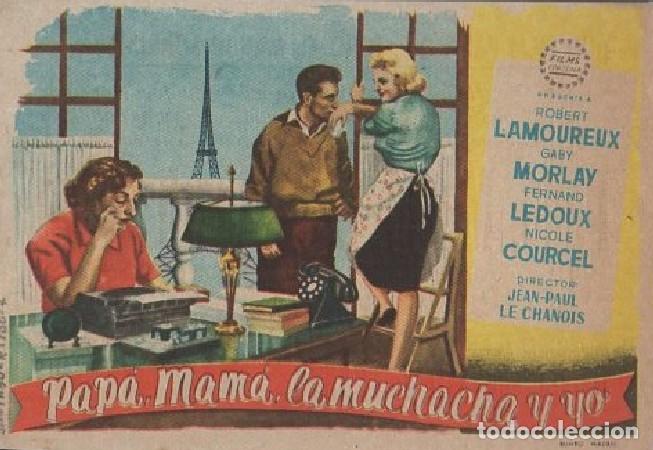 Cine: PROGRAMA DE CINE. PAPA, MAMA, LA MUCHACHA Y YO PC-6458 - Foto 1