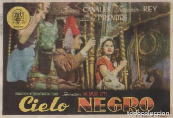 Cine: PROGRAMA DE CINE. CIELO NEGRO PC-6470 - Foto 1