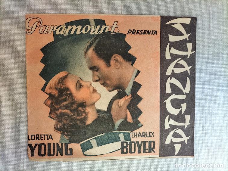 Cine: PTCC 173 SHANGHAI PROGRAMA DOBLE PARAMOUNT LORETTA YOUNG CHARLES BOYER WARNER OLAND - Foto 1