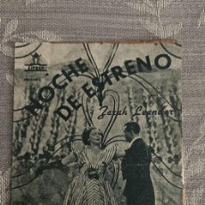 Cine: FOLLETO PROGRAMA DE CINE NOCHE DE ESTRENO CINE GADES 1941. Lote 391537269