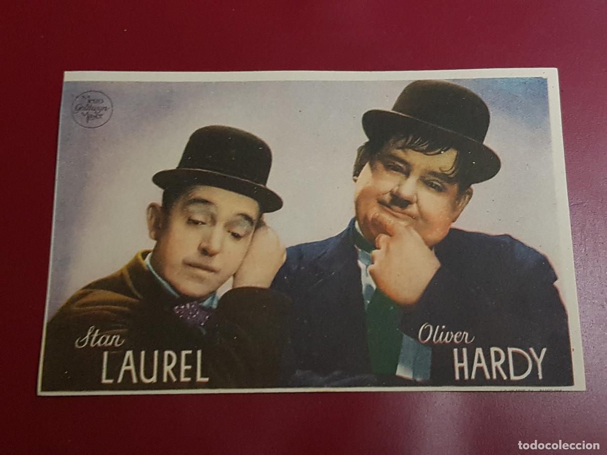 Cine: PROGRAMA DE MANO - STAN LAUREL - OLIVER HARDY - Foto 1