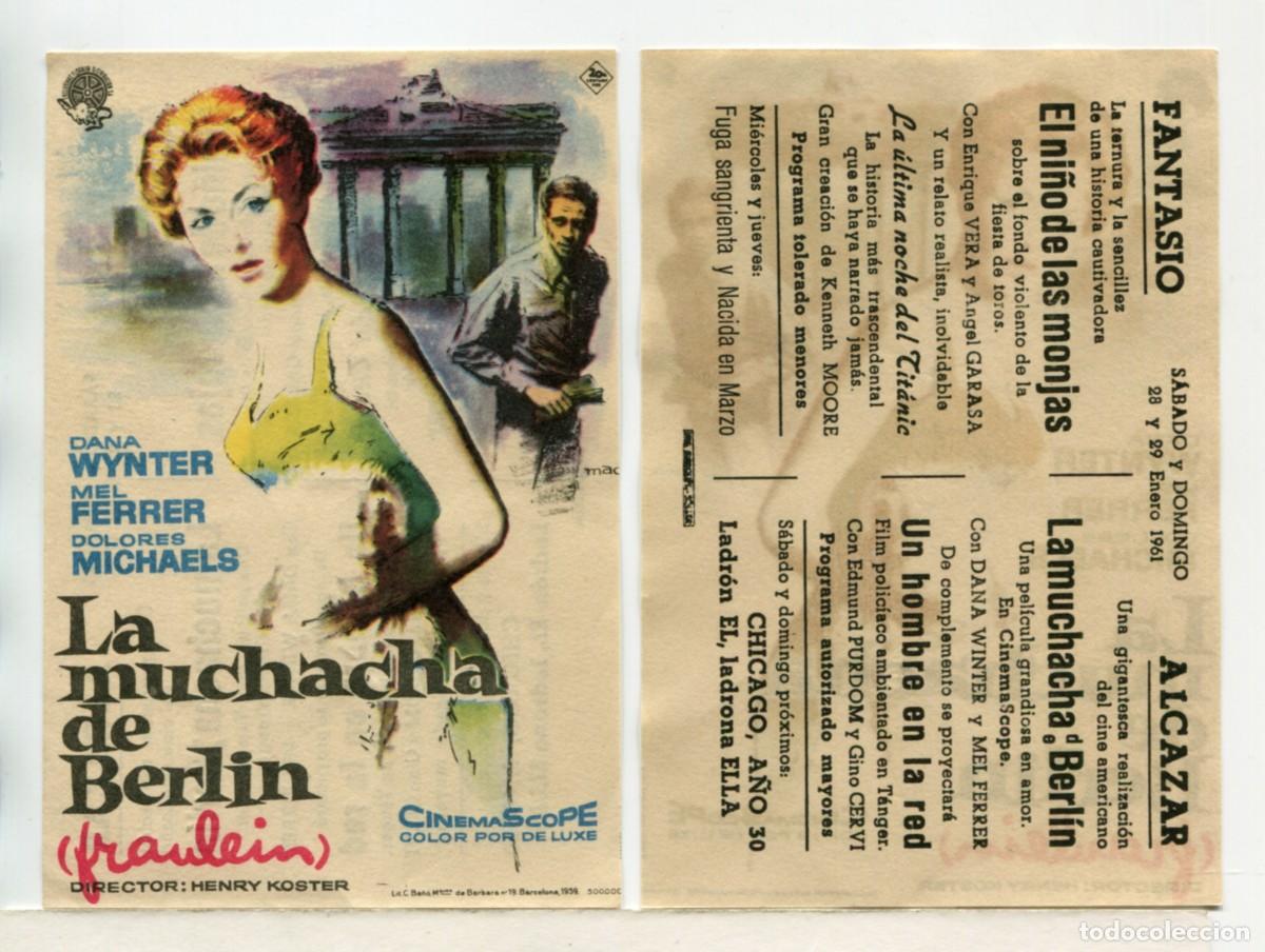 Cine: LA MUCHACHA DE BERLIN, con Mel Ferrer. - Foto 1