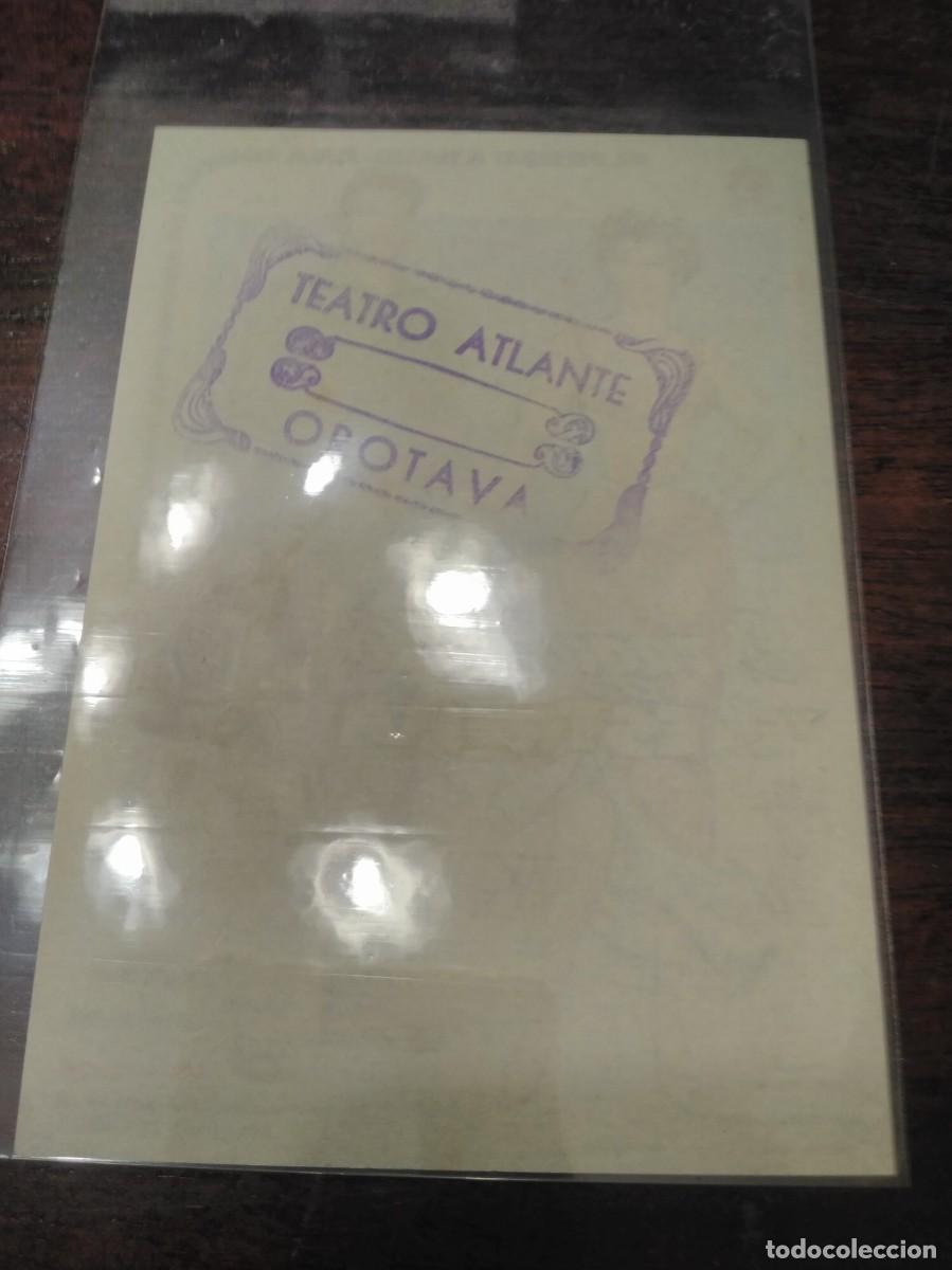 Cine: PROGRAMA O FOLLETO DE MANO DE CINE el vagabundo y la estrella - Foto 2