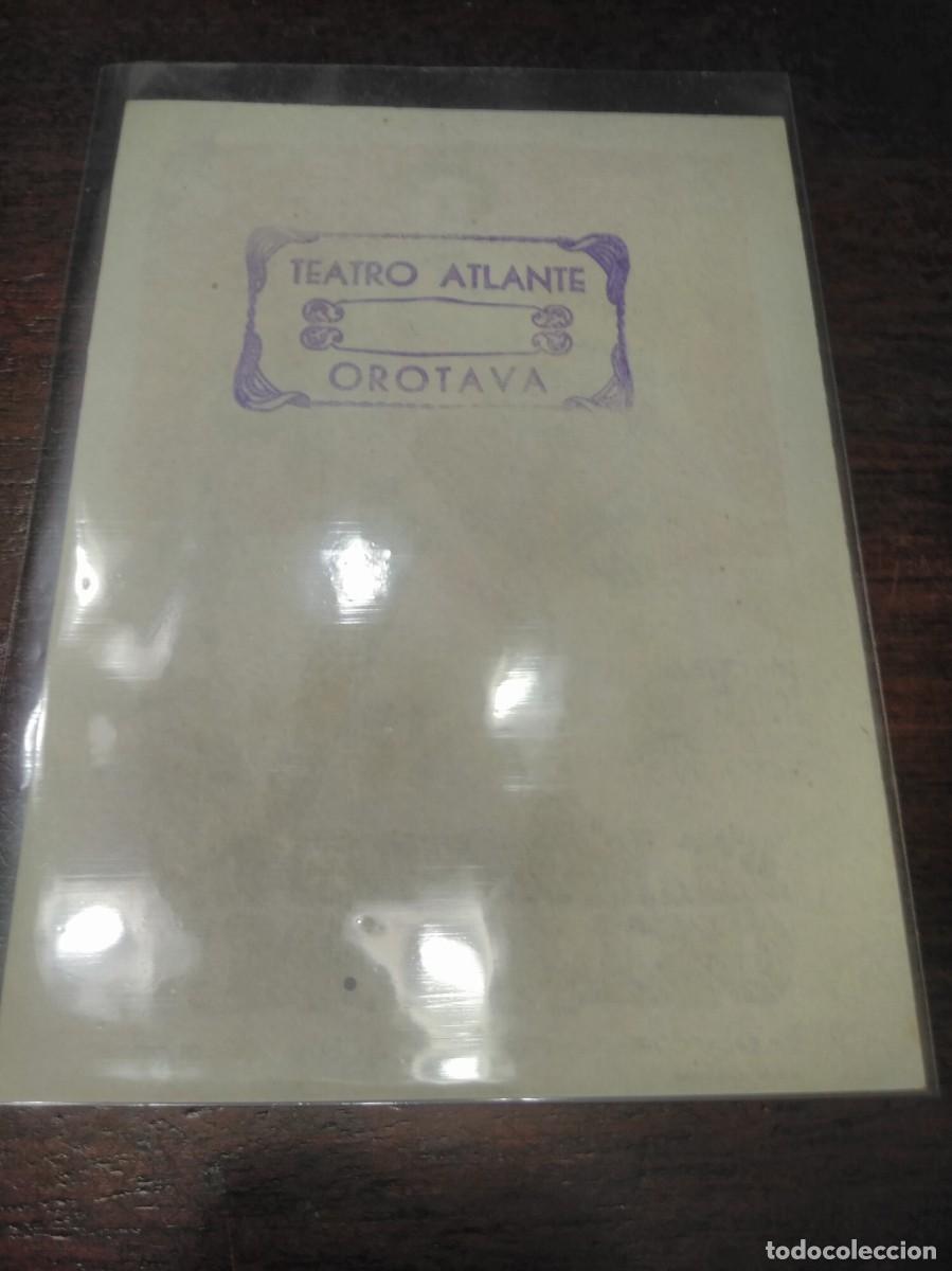 Cine: PROGRAMA O FOLLETO DE MANO DE CINE el hombre de oklahoma - Foto 2