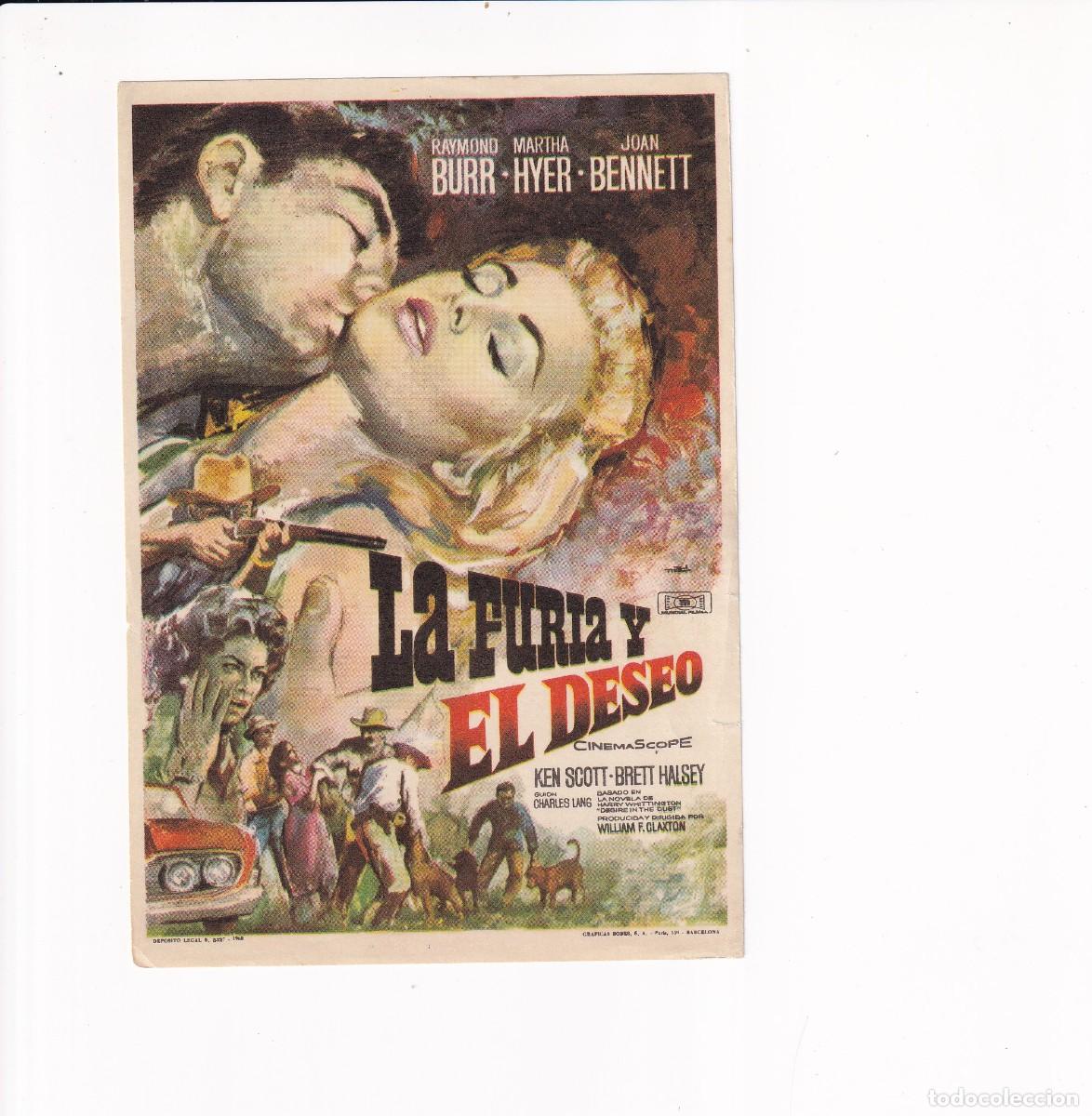 Cine: LA FURIA Y EL DESEO .- RAYMOND BURR