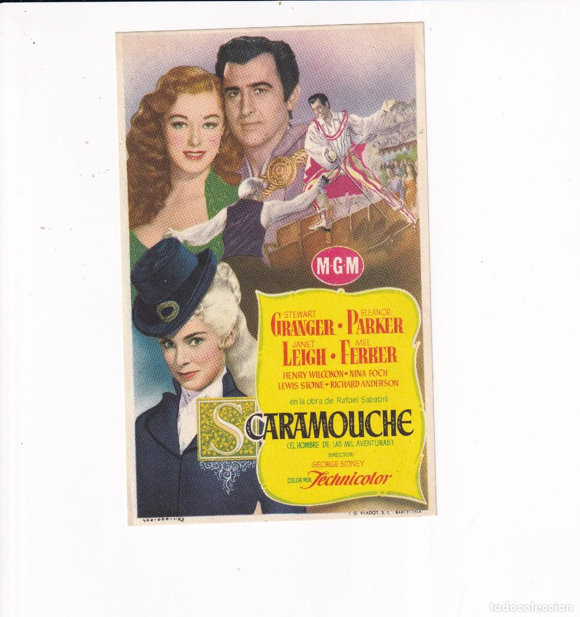 Cine: SCARAMOUCHE .- STEWART GRANGER - Foto 1