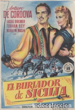 Cine: PROGRAMA DE CINE. EL BURLADOR DE SICILIA PC-6558 - Foto 1
