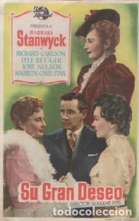 Kino: PROGRAMA DE CINE. SU GRAN DESEO PC-6575