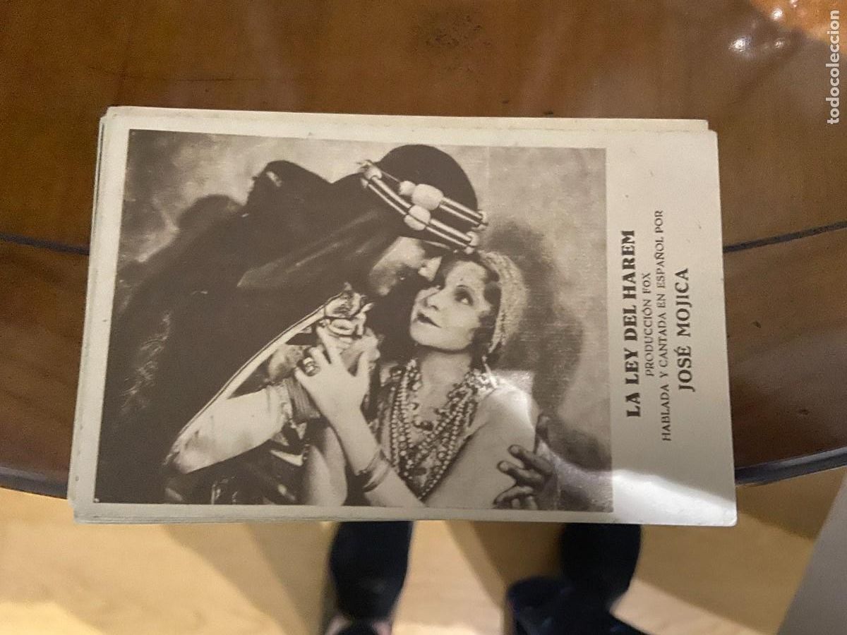  Flyers Publicitaires de films Anciens: la ley del harem programa de carton nuevo con publicidad