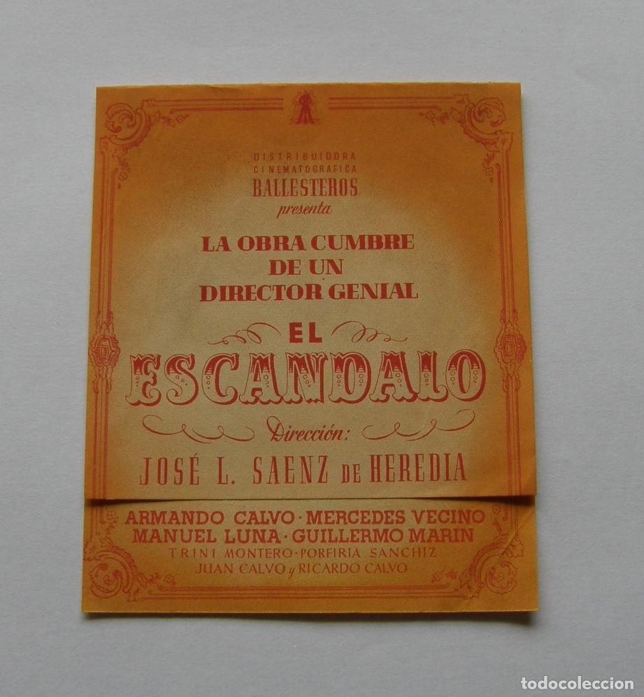 Cine: PROGRAMA DE CINE EL ESCANDALO - Foto 1