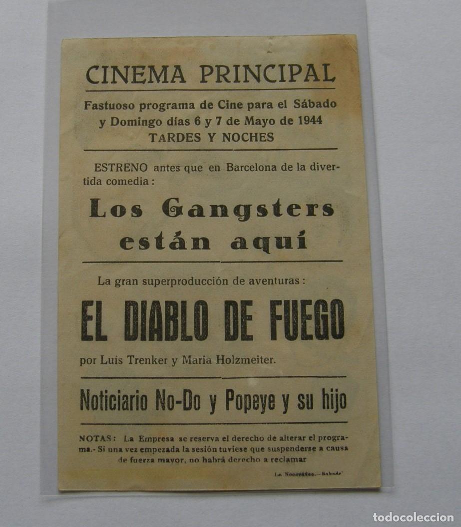 Cine: PROGRAMA DE CINE LOS GANGSTERS ESTAN AQUI - Foto 2