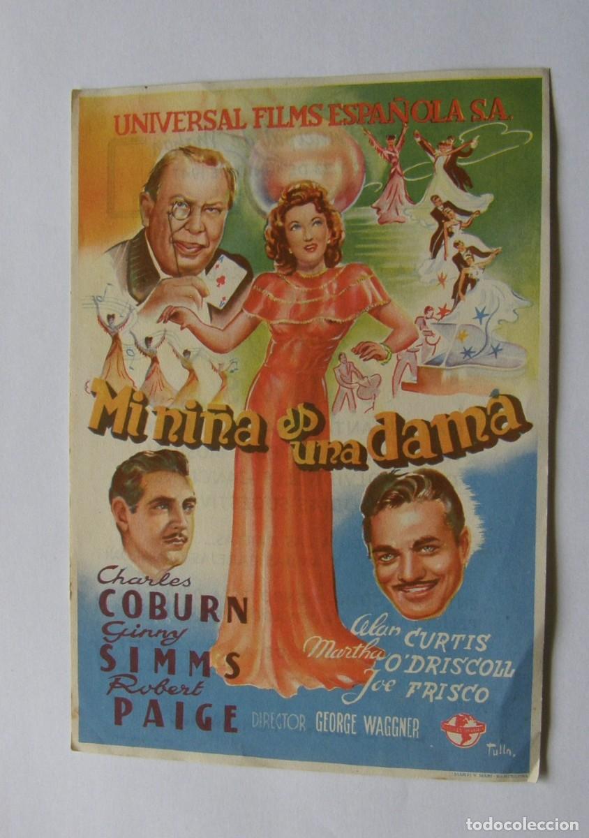 Cine: PROGRAMA DE CINE MI NI&Ntilde;A ES UNA DAMA - Foto 1
